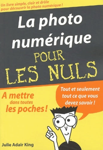 Livrenpoche : Photo numérique pour les nuls - Julie Adair King - Livre
