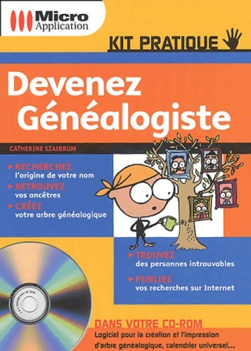 Livrenpoche : Devenez généalogiste - Abeille Sarl - Livre