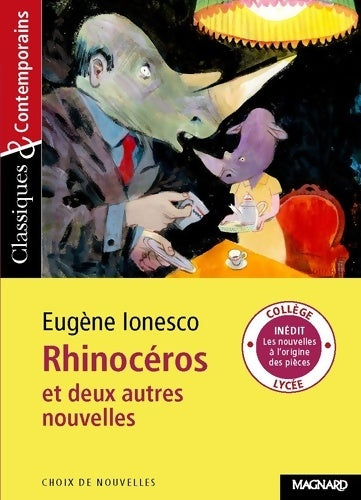 Livrenpoche : Rhinocéros et autres nouvelles - Eugène Ionesco - Livre