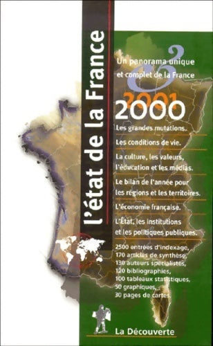 Livrenpoche : L'état de la France 2000-2001 - Collectif - Livre