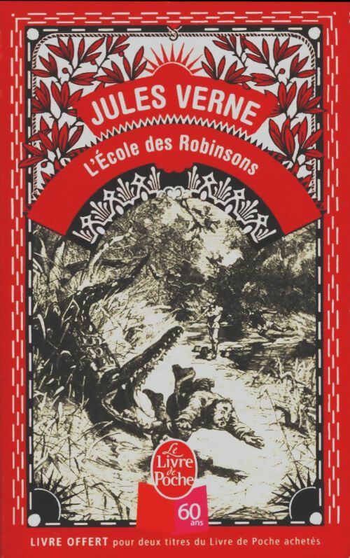 Livrenpoche : L'école des robinsons - Jules Verne - Livre