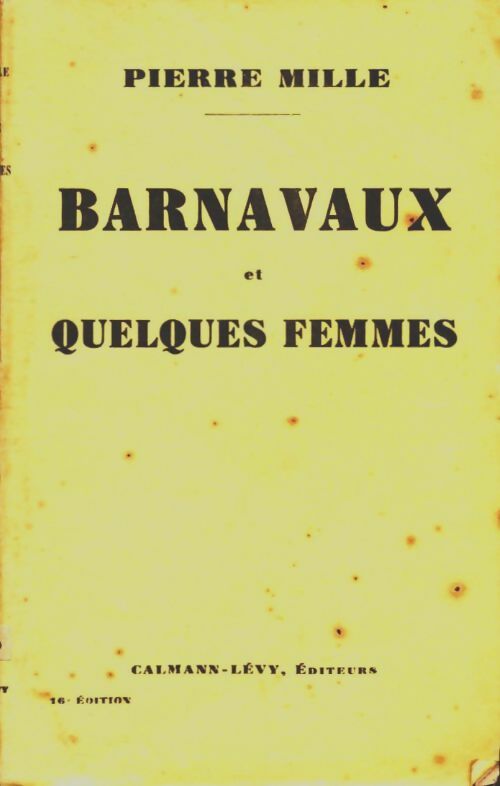 Livrenpoche : Barnavaux et quelques femmes - Pierre Mille - Livre