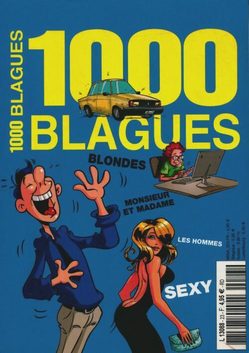 Livrenpoche : 1000 blagues - Collectif - Livre