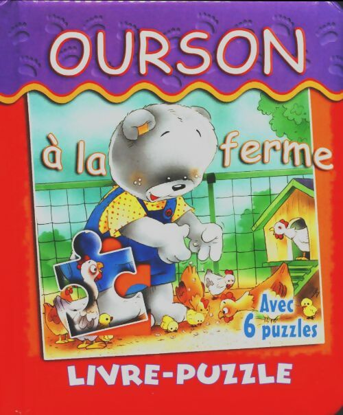 Livrenpoche : Ourson à la ferme - Collectif - Livre