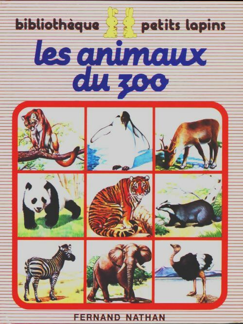 Livrenpoche : Les animaux du zoo - Evelyne Mathiaud - Livre