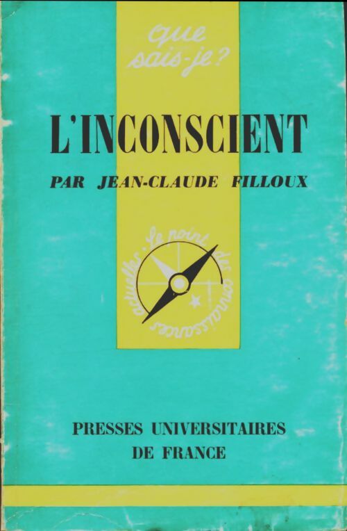 Livrenpoche : L'inconscient - Jean-Claude Filloux - Livre
