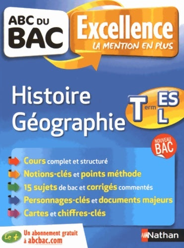 Livrenpoche : Histoire - géographie Terminales ES, L - Collectif - Livre