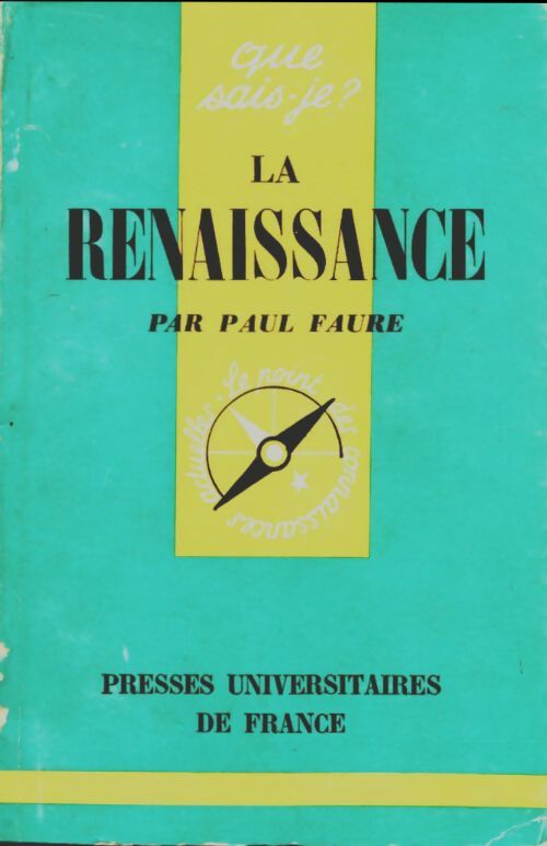 Livrenpoche : La Renaissance - Paul Faure - Livre