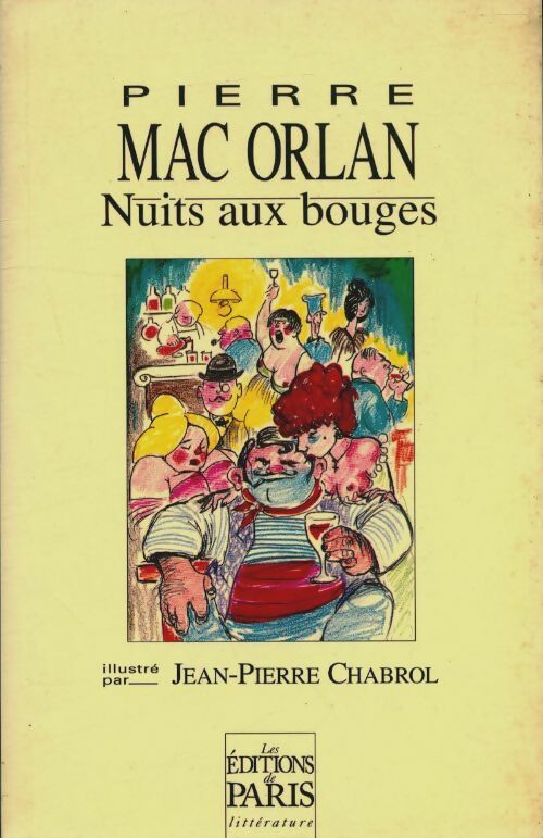 Nuits aux bouges - Pierre Mac Orlan -  Paris GF - Livre