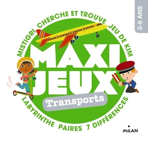 Livrenpoche : Maxi-jeux transports - Collectif - Livre
