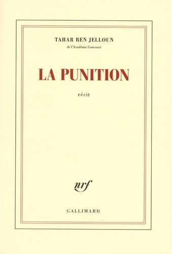 Livrenpoche : La punition - Tahar Ben Jelloun - Livre
