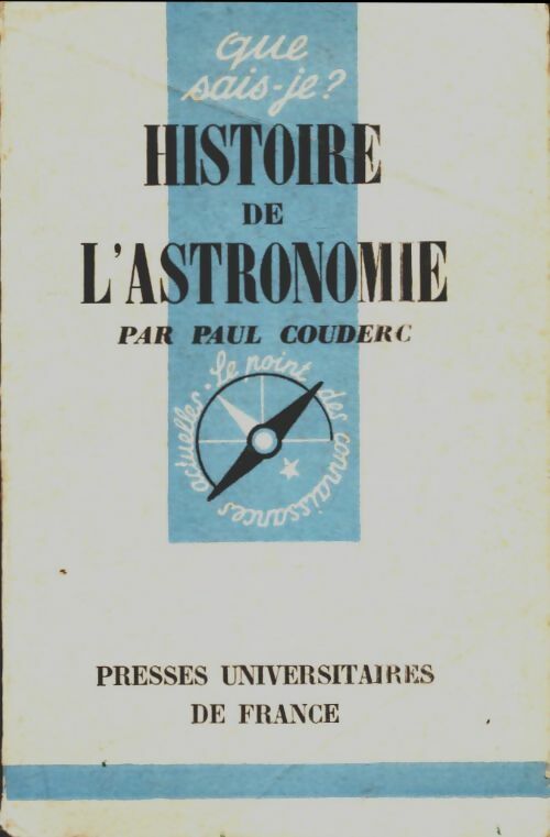Livrenpoche : Histoire de l'astronomie - Paul Couderc - Livre