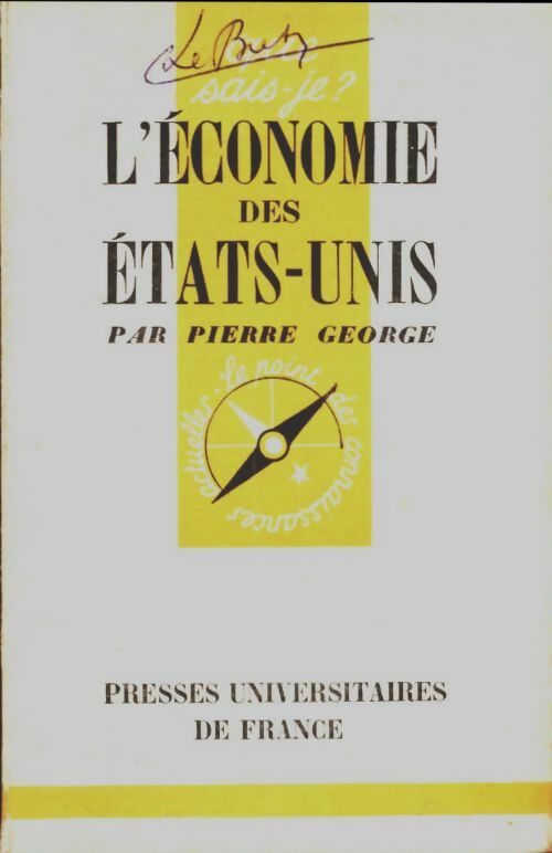 Livrenpoche : L'économie des Etats-Unis - Pierre George - Livre
