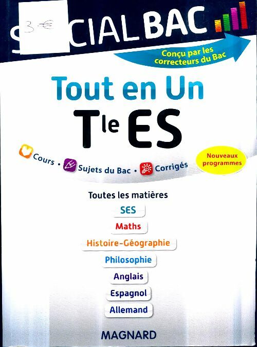 Livrenpoche : Tout-en-un Terminale ES - Sandra Beltrame - Livre