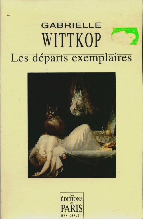 Livrenpoche : Les départs exemplaires - Gabrielle Wittkop - Livre