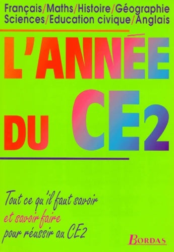 L'année du CE2 - Collectif - Livre