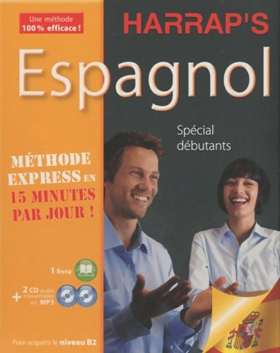 Livrenpoche : Harrap's méthode express espagnol 2cd+livre - Angela Gonzalez Hevia - Livre