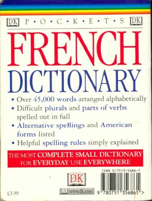 Livrenpoche : French dictionary : French/english dictionary - Collectif - Livre