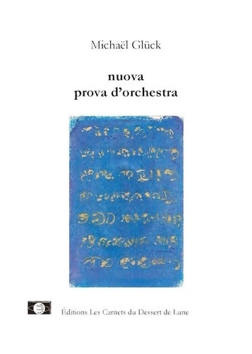 Livrenpoche : Nuova prova d'orchestra - Michaël Glück - Livre