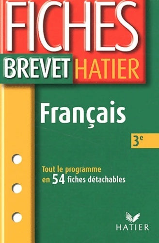 Livrenpoche : Français 3e - Sylvie Dauvin - Livre