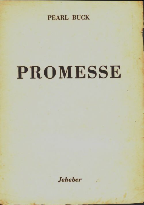 Livrenpoche : Promesse - Pearl Buck - Livre