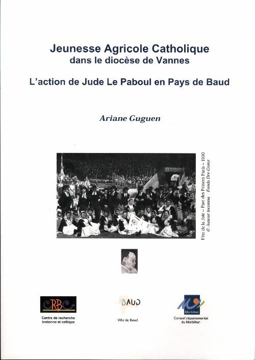Livrenpoche : Jeunesse agricole catholique dans le diocèse de Vannes - Ariane Guguen - Livre