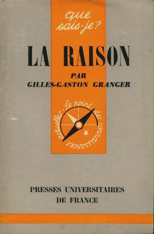 Livrenpoche : La raison - Gilles-Gaston Granger - Livre