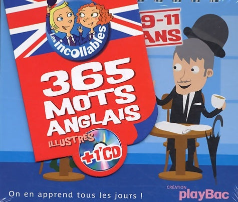 Livrenpoche : 365 mots illustrés anglais 9-11 ans - Collectif - Livre
