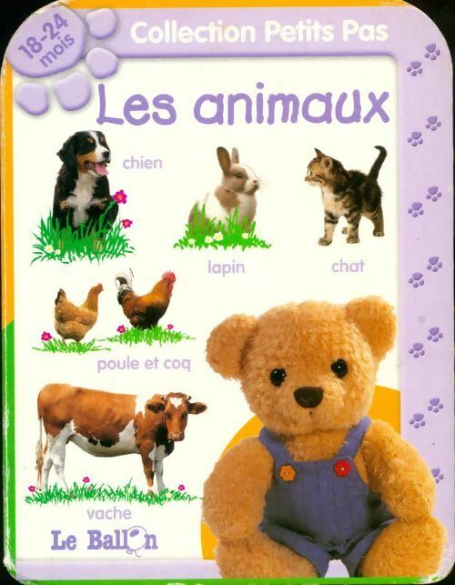Livrenpoche : Les animaux (18-24 mois) - Collectif - Livre