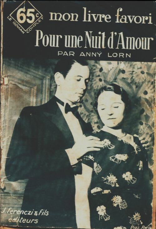 Livrenpoche : Pour une nuit d'amour - Anny Lorn - Livre