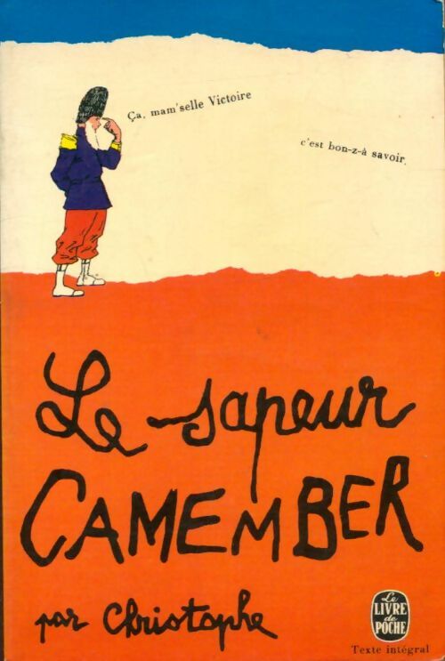 Livrenpoche : Le sapeur Camenber - Christophe - Livre