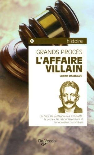 Livrenpoche : L'affaire Vvillain - Sophie Darblade - Livre