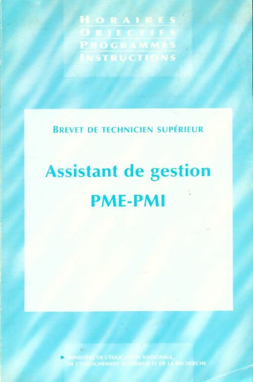 Livrenpoche : Assistant de gestion PME-PMI - Collectif - Livre