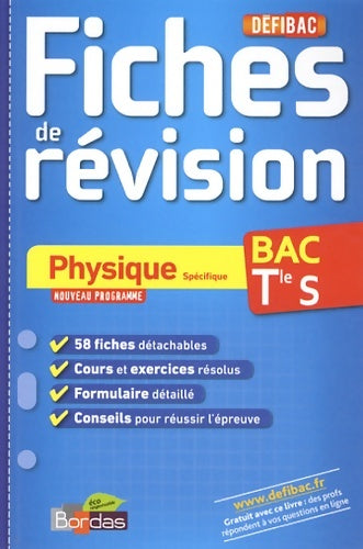 Livrenpoche : Physique Terminale S - Paul Lienhard - Livre