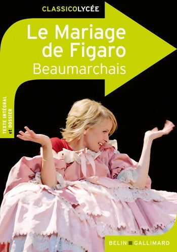 Livrenpoche : Le mariage de Figaro - Beaumarchais, Pierre-Augustin Beaumarchais - Livre