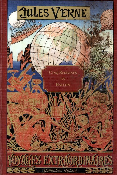 Livrenpoche : Cinq semaines en ballon - Jules Verne - Livre