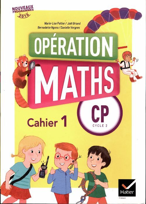 Livrenpoche : Opération maths CP Cahier 1 2016 - Collectif - Livre