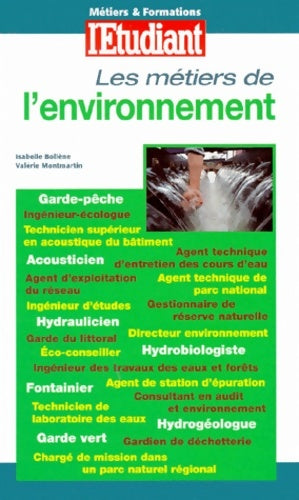 Livrenpoche : Les métiers de l'environnement 2000 - Isabelle Bollène - Livre