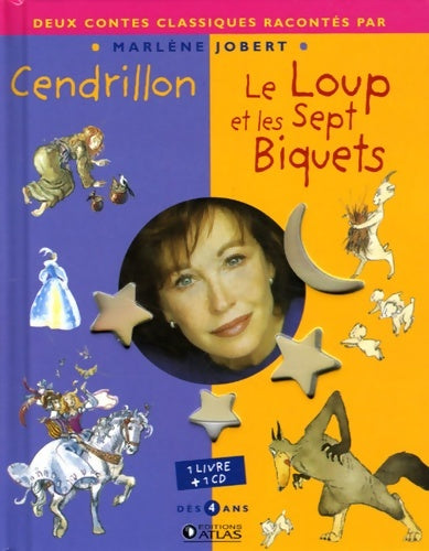 Livrenpoche : Cendrillon / Le loup et les sept biquets - Marlène Jobert - Livre