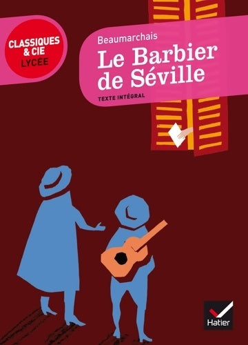 Livrenpoche : Le barbier de Séville - Beaumarchais - Livre
