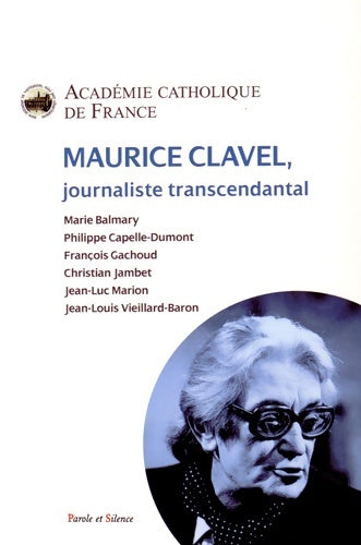 Livrenpoche : Maurice clavel journaliste transcendantal - Jean-Louis Vieillard-baron - Livre