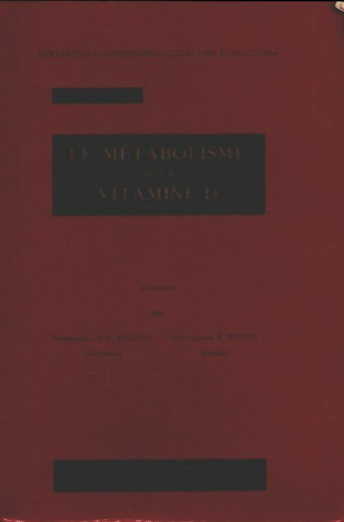 Livrenpoche : Le métabolisme de la vitamine D - G Ponchon - Livre