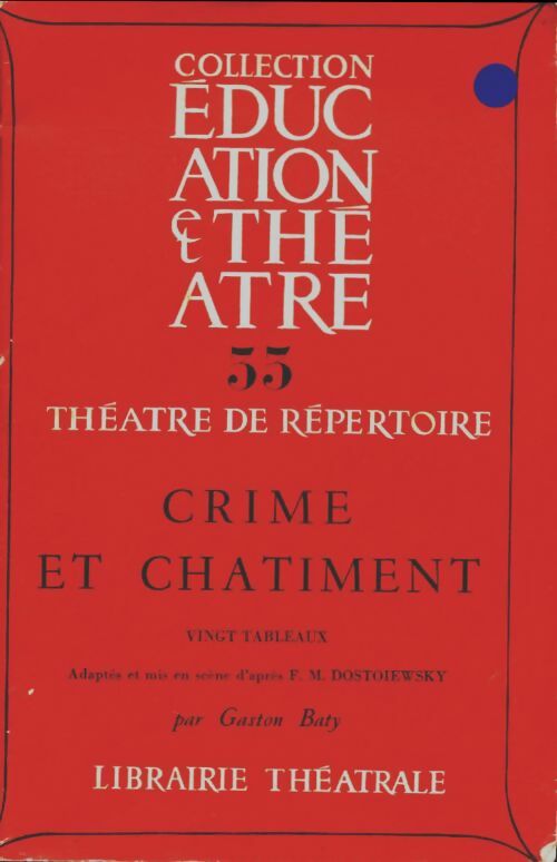 Livrenpoche : Crime et châtiment - Fedor Dostoïevski - Livre