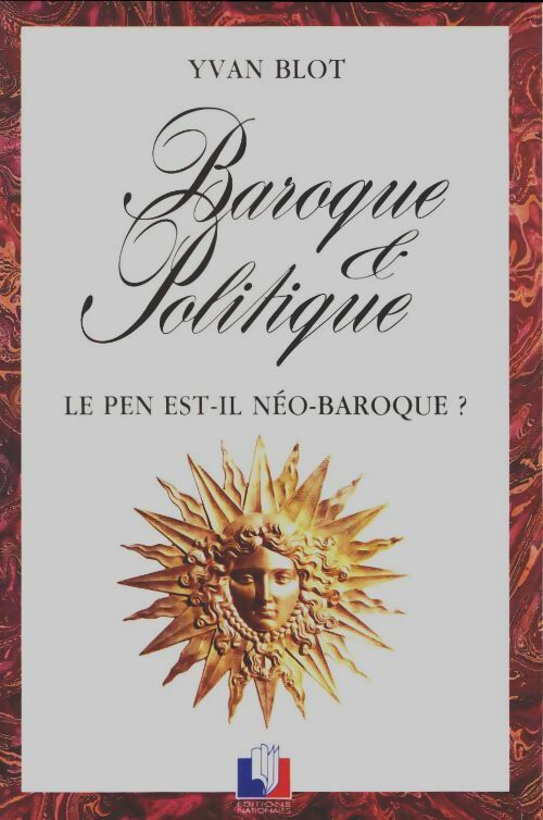 Livrenpoche : Baroque et politique - Yvan Blot - Livre