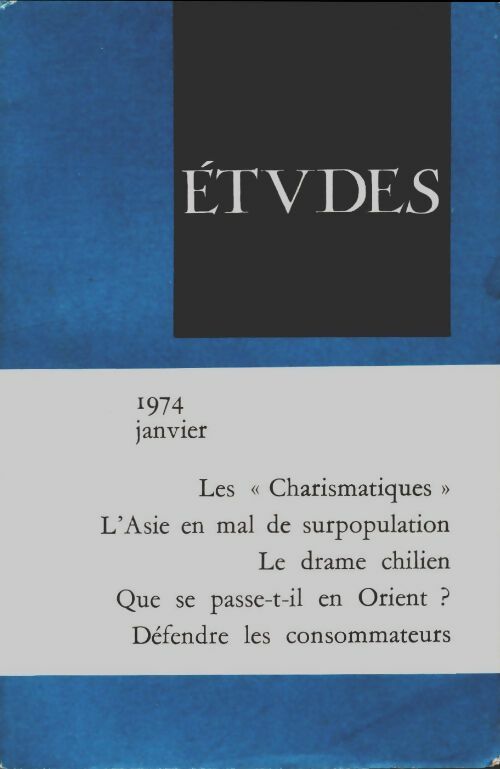 Livrenpoche : Études janvier 1974 - Collectif - Livre