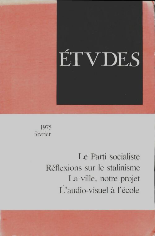Livrenpoche : Études février 1975 - Collectif - Livre