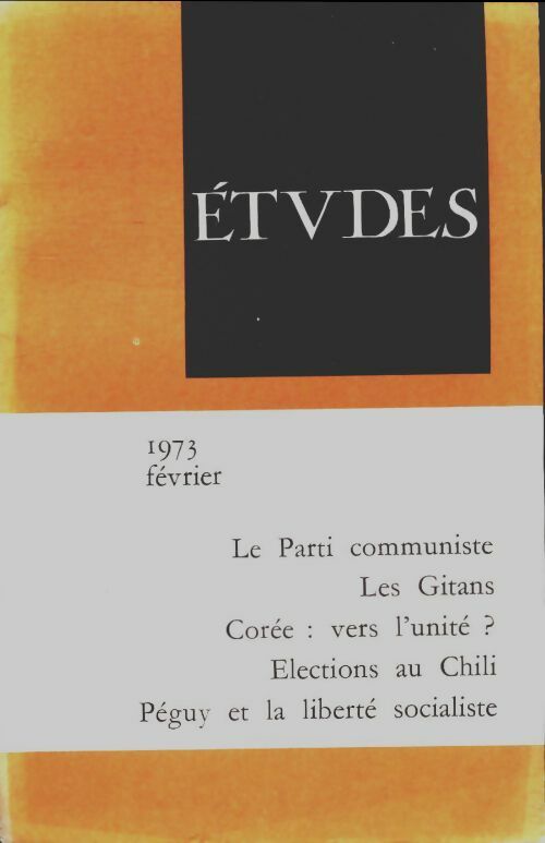 Livrenpoche : Études février 1973 - Collectif - Livre