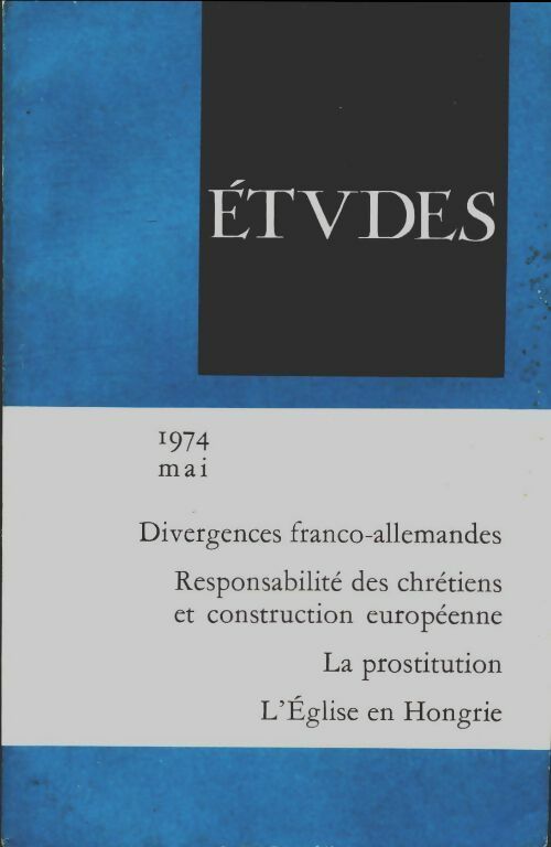 Livrenpoche : Études mai 1974 - Collectif - Livre