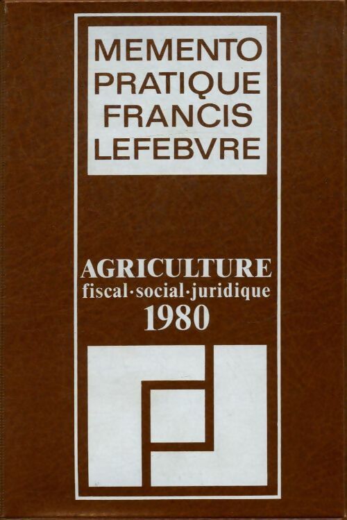 Livrenpoche : Agriculture 1980 - Collectif - Livre
