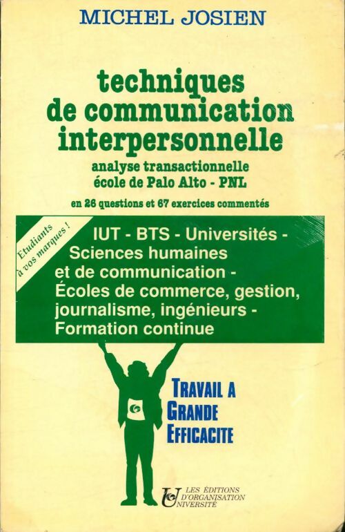 Livrenpoche : Techniques de communication interpersonnelle - Michel Josien - Livre